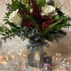 Winter wonderland in vase